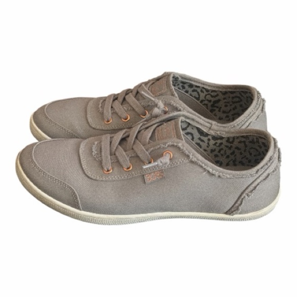 BOBS from Skechers Gray Slip-On Women’s Shoes Size 8 - Picture 4 of 7